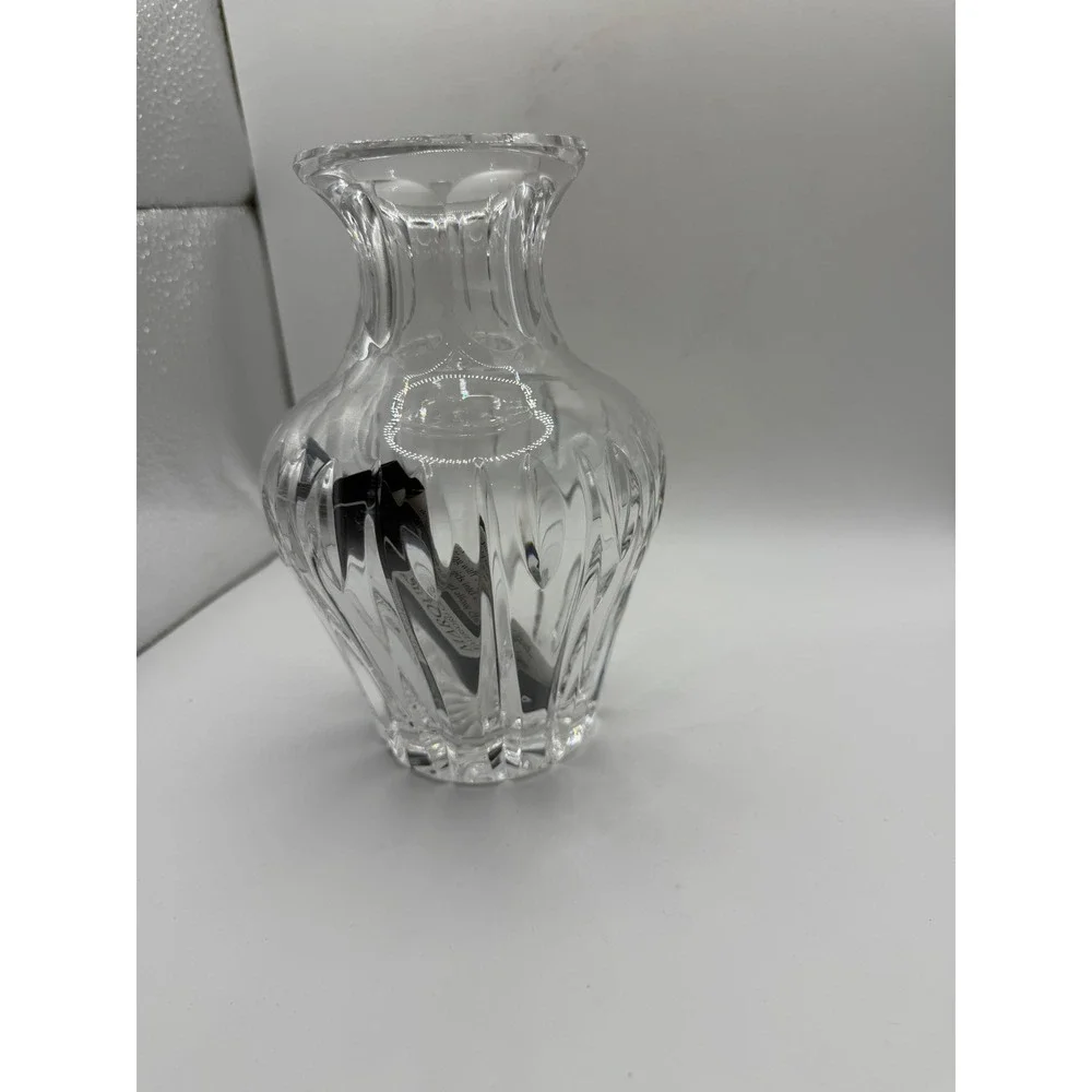 Marquis by‎ Waterford Brookside Crystal Bud Vase 6 Inch Clear Made in Poland
